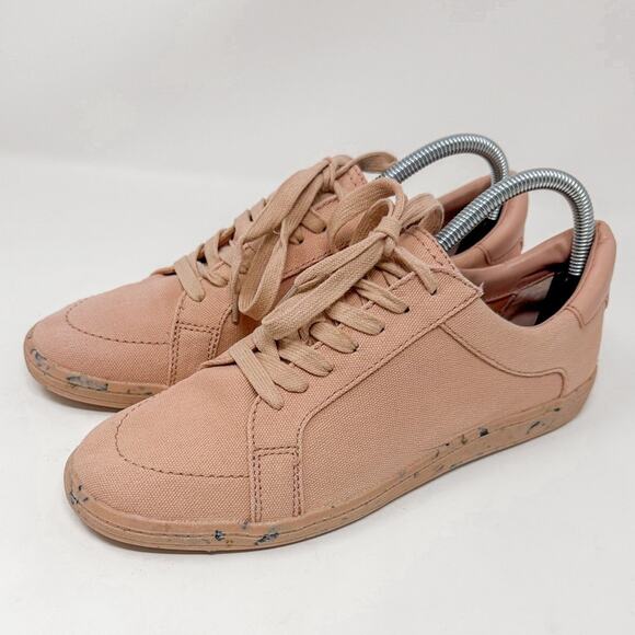 NEW Treasure & Bond Monroe Dusty Pink Canvas Lace Up Sneaker Size 8.5, MSRP $80 - Picture 2 of 11